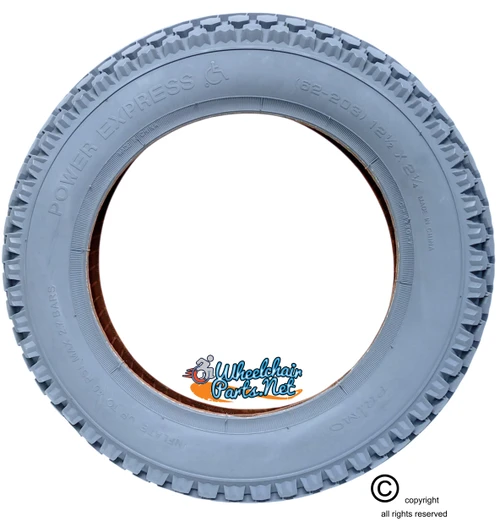 12-1/2  X  2-1/4" (62-203)  KNOBBY TIRE Primo Express. SOLD AS PAIR