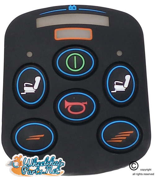 VSI-A Large Front Keypad, 6 Buttons