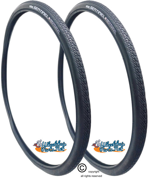 PR1MO  24 X 1"  SENTINEL TIRES. SOLD AS PAIR