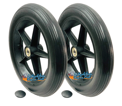 12 1/2"x2 1/4" Rear Caster Wheel for the Drive Bariatric Steel Transport Chair. Solds as Pairs 12 1/2"x2 1/4" Rear Caster Wheel for the Drive Bariatric Steel Transport Chair. Solds as Pairs