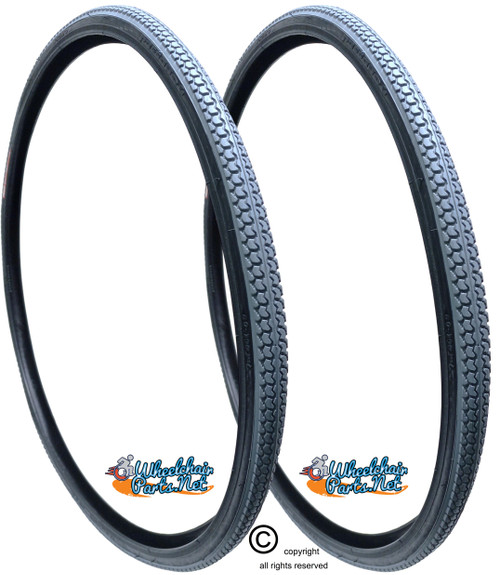 24" x 1" (25-540) Passage, Pneumatic High Pressure Tire. Sold as Pairs