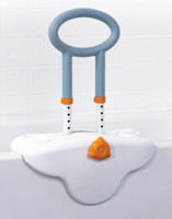 Clamp-On, Height-Adjustable Tub Rail