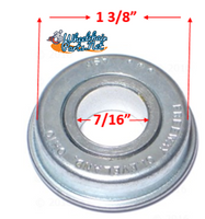 B90 7/16" X 1 3/8" FLANGED BEARING Rear Wheel. Pack of 4