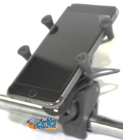 Cell Phone Holder (Universal) w/ Mounting  Clamp.