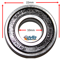 B140P 10mm x 22mm x 6mm Precision Bearings