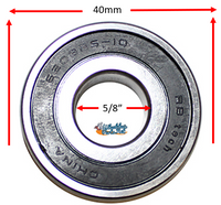 B145P 40mm x 5/8" X 12mm Precision Bearing