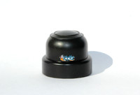 M098 Invacare Style Black Plastic DOME CAP