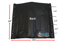 16" x 18" Medline BACK - Black Color