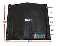 20" x 18" Medline BACK - Black Color