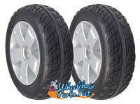 DW840 - SET OF 2 REAR WHEELS FOR VICTORY 10, 4 WHEEL SCOOTER.