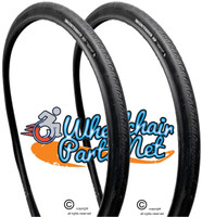 T431 - 25" x 1" KENDA "KONTENDER" RACING & COURT TIRE. Sold as Pair.