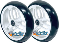 5x1 1/2" Sentinel Caster Wheel With Soft Polyurethane Tire & 5/16" Bearings