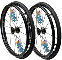 25"  (559) Swan® 16 Spoke Wheel & Schwalbe Tire - Set of 2