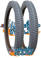 T039P-  20 X 2.125" (57-406)  LUG TIRE. SOLD AS PAIR