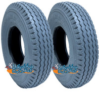 T072P- 280X250-4 (9 X 2-3/4) SAWTOOTH  TREAD, PNEUMATIC TIRE. SOLD AS PAIR