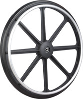 STDS1001 Standard 24" x 1" Wheel for Drive Wheelchairs. Sols as each.