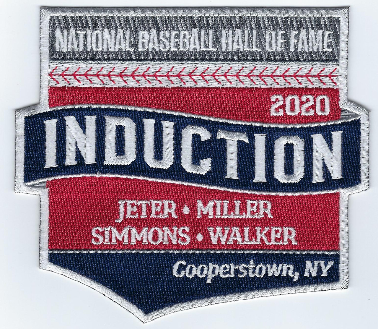 National Baseball Hall of Fame 2020 Induction Patch - The Emblem Source