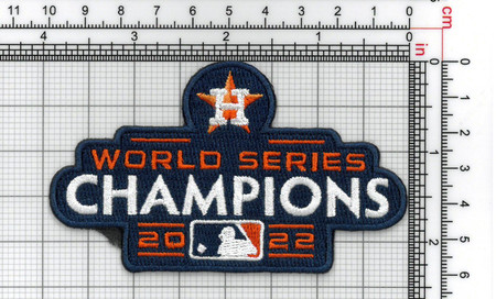 Houston Astros World Series Champions 2022, 4.9" Wide x 3" Tall