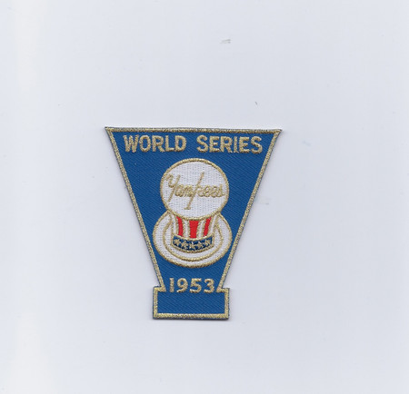 New York Yankees 1953 World Series Championship Patch