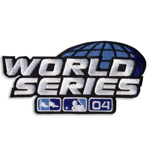 World Series 2004 (Red Sox vs Cardinals);5" Wide;100% Embroidery/Knife Cut to Shape;Collectors Patch Backing (UPC # 813300012129)