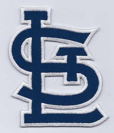St. Louis Cardinals "STL" (Blue W/ White Border)