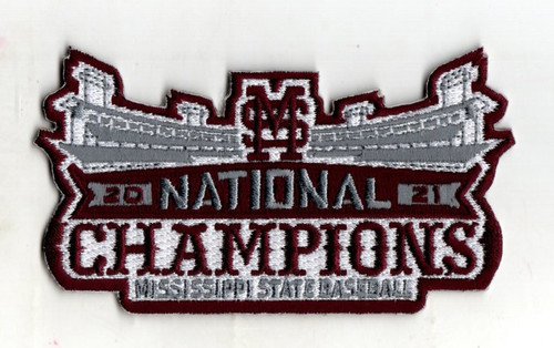 Mississippi State National Champions 2021, 4" Wide