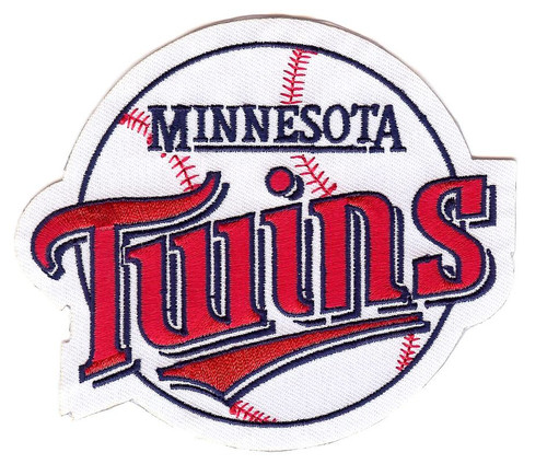 Minnesota Twins Primary Logo (Retired), 4" Wide x 3 5/8" Tall