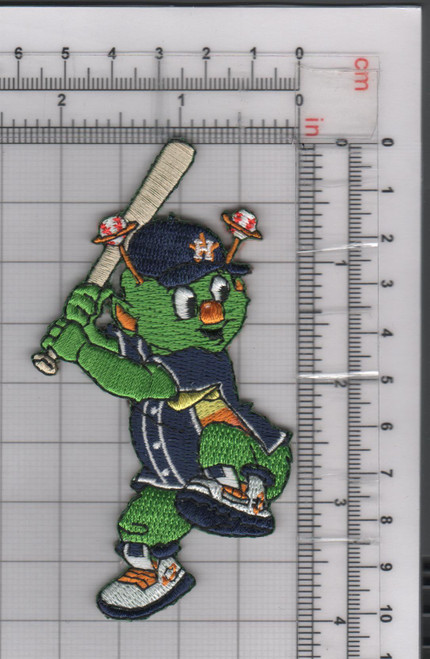 Houston Astros Mascot, Orbit, 4" Tall