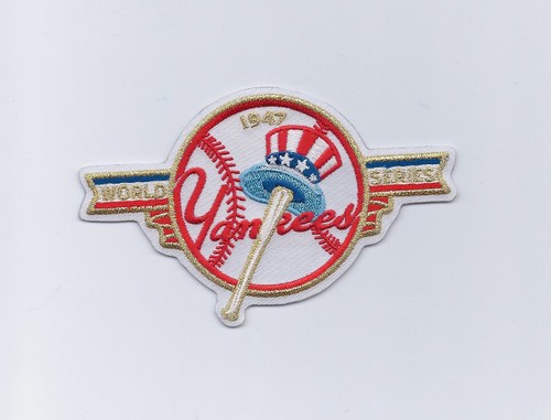 New York Yankees 1947 World Series Championship Patch