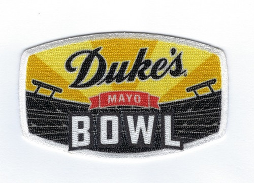 Duke's Mayo Bowl Game Patch (Belk Bowl)