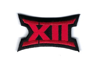 Univ of Utah, Big 12 Conference, (Black Background/Red XII)