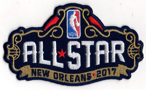 2017 NBA All Star Game Patch (New Orleans)