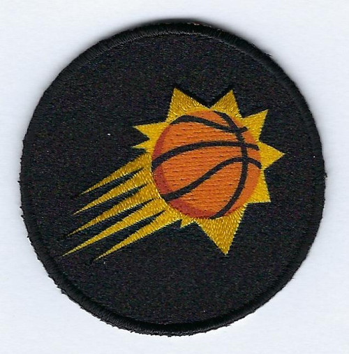 Phoenix Suns; 47mm Round; Sublimation/Embroidery; Knife Cut; 4220 Heat Seal Backing