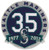 Seattle Mariners 35th Anniversary Patch
