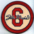 Stan Musial 6 Memorial Alt.(Cream Center) FanPatch; 3.5" Round; 100% Embroidery; Knife Cut; 4220 Heat Seal Backing w/PS Strip (UPC # 813300015588)