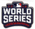 World Series Fall Classic 2016; 4" Wide x 3 3/8" Tall; EmbossTech; Cut to Shape; Collector Patch Backing (UPC # 813300019227)