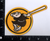 San Diego Padres 2020, 4.75" Wide, 100% Embroidery, Knife Cut to Shape, Collector Patch Backing (UPC# 818437032101)