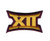 Big 12 Logo Arizona State University (Maroon Border/Gold XII)