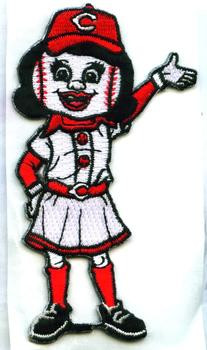 Cincinnati Reds Mascot "Rosey Red"