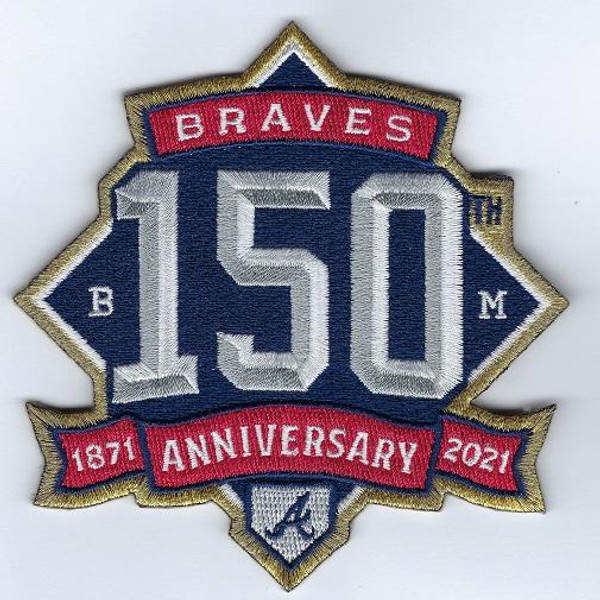 Atlanta Braves 150th Anniversary Patch