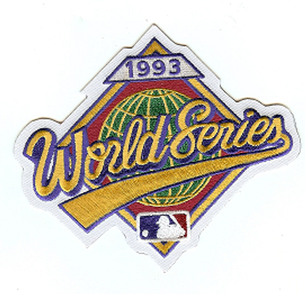 1993 World Series Patch