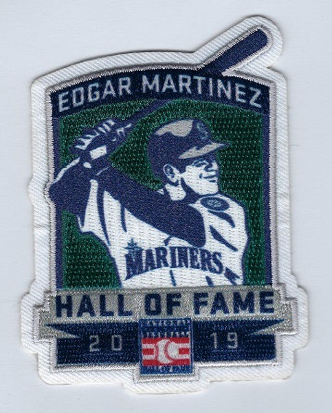 Edgar Martinez 2019 Hall of Fame Patch