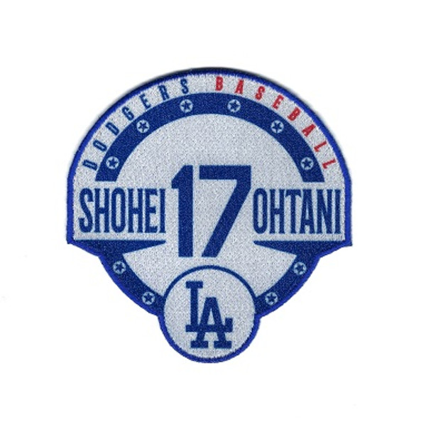 Los Angeles Dodgers - Ohtani #17 Player Badge Fanpatch