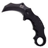MTech Xtreme Karambit Assist Knife, Black Blade