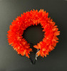 k-cut  orange cloth flower-001