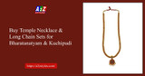 Buy Temple Necklace & Long Chain Sets for Bharatanatyam & Kuchipudi