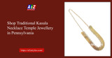 Shop Traditional Kasula Necklace Temple Jewellery in Pennsylvania