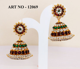 Earrings & Jumki DJ-JUM-12069CS