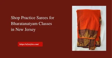 Shop Practice Sarees for Bharatanatyam Classes in New Jersey