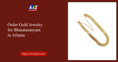 Order Gold Jewelry for Bharatanatyam Dance Performances in Atlanta